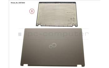 Fujitsu LCD BACK COVER ASSY para Fujitsu LifeBook U758