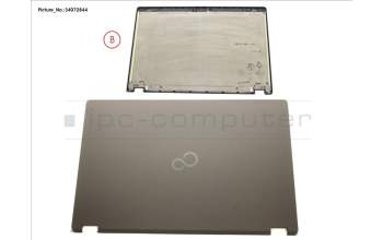 Fujitsu LCD BACK COVER ASSY para Fujitsu LifeBook U757