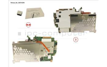 Fujitsu MAINBOARD ASSY CEL N4000 / 4GB para Fujitsu Stylistic Q509
