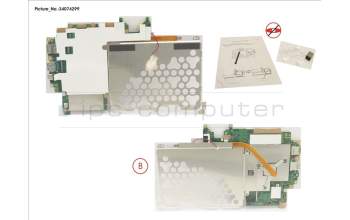 Fujitsu MAINBOARD ASSY CEL N4100 / 8GB (LTE) para Fujitsu Stylistic Q509