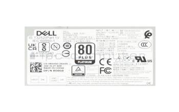 Fuente de alimentación del Ordenador de sobremesa 1000 vatios original para Dell Precision Workstation 7865 Tower