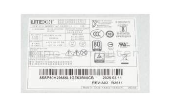 Fuente de alimentación del Ordenador de sobremesa 260 vatios original para Lenovo ThinkCentre M80t Gen 3 Tower (12A0)
