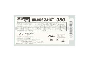 Fuente de alimentación del Ordenador de sobremesa 350 vatios original para Asus CM6830