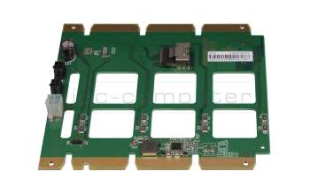 Fujitsu A3C40089197 original Servidor piezas de repuesto HDD-Backplate Platine (incl. cable) reformado