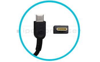 Fujitsu Celsius H5511 original cargador USB-C 95 vatios redondeado