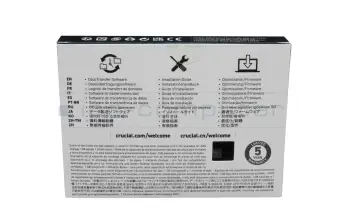 Fujitsu Esprimo Q956 PCIe NVMe SSD Crucial P3 Plus 500GB (M.2 22 x 80 mm)