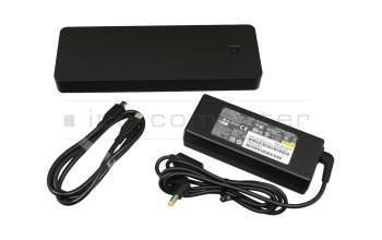 Fujitsu S26391-F3327-L100 USB Typ-C replicador de puertos incl. 90W cargador
