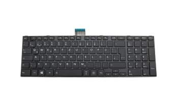 H000047610 teclado original Toshiba DE (alemán) negro/negro brillante