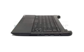H000063940 teclado incl. topcase original Toshiba DE (alemán) negro/negro