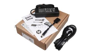 H6Y90ET cargador original HP 90 vatios con adaptador (4,5/7,4 mm)