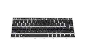 HB2181 teclado original HP DE (alemán) negro/plateado