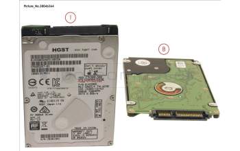 Fujitsu HGS:HTE725050A7E630-AF HDD 500GB SATA S3 7.2K 2.5\'