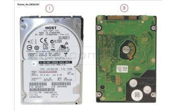 Fujitsu HDD SAS 12G 1.2TB 10K 512E SFF 2.5\' para Fujitsu Celsius M7010