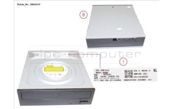 Fujitsu SATA DVD-ROM HH para Fujitsu Celsius W580