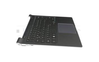 HMB8109GSA EU teclado incl. topcase original Samsung DE (alemán) negro/negro con retroiluminacion