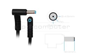 HP Envy x360 13-ar0200 original cargador 135 vatios redondeado