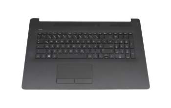HPM17K5 REV.A01 teclado incl. topcase original HP DE (alemán) negro/negro (TP/sin DVD)