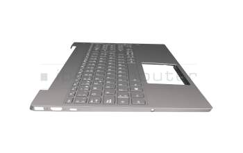 HQ20720487000 teclado incl. topcase original Lenovo SP (español) gris/canaso con retroiluminacion