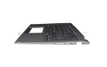 HQ31606705000 teclado incl. topcase original Huaqin CH (suiza) negro/canaso