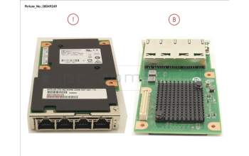 Fujitsu OCP I357-T4 4X1GB para Fujitsu Primergy CX2570 M5