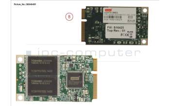 Fujitsu SSD M-SATA 32GB (MLC) para Fujitsu Futro S720