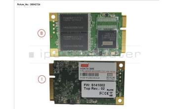 Fujitsu INNO DISK 64GB MSATA MLC SSD para Fujitsu Futro S720