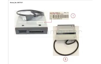 Fujitsu IOI:HI694-3 MULTICARD READER 16IN1 USB 3.0 3.5\'