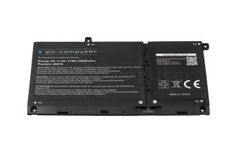 IPC-Computer batería (11,25 V de 3 celdas) compatible para Dell 0K3N6W con 41Wh