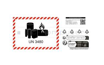 IPC-Computer batería (11.4V) compatible para Dell 0NYFJH con 89Wh
