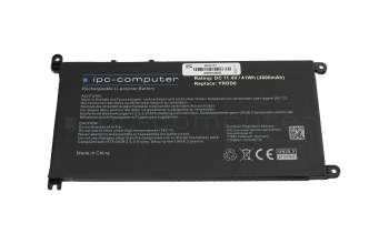 IPC-Computer batería (variante de 3,5 cm) compatible para Dell CPL-YT39X con 41Wh