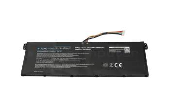 IPC-Computer batería 11,4 V (tipo AC14B18J) compatible para Acer KT0030G017 con 41Wh