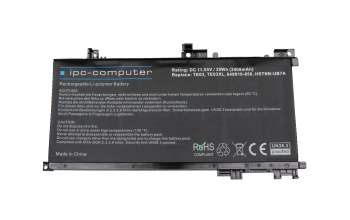 IPC-Computer batería 11.55V compatible para HP 905175-271 con 39Wh