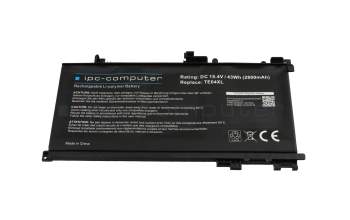 IPC-Computer batería 15.4V compatible para HP 849570-541 con 43Wh