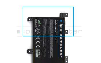 IPC-Computer batería 36Wh compatible para Asus VivoBook F556UQ