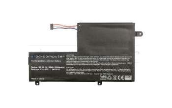 IPC-Computer batería 39Wh compatible para Lenovo IdeaPad 300s-14ISK (80Q4)