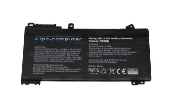 IPC-Computer batería 40Wh compatible para HP ZHAN 66 Pro 13 G2