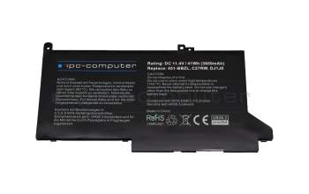 IPC-Computer batería 41Wh compatible para Dell Latitude 12 (7280)