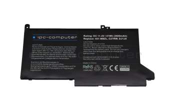 IPC-Computer batería 41Wh compatible para Dell Latitude 12 (7290)