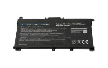 IPC-Computer batería 41Wh compatible para HP Pavilion x360 14-cd1400
