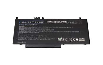 IPC-Computer batería 43Wh compatible para Dell Latitude 15 (5550)