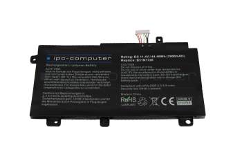 IPC-Computer batería 44Wh compatible para Asus FX506HC