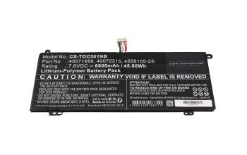 IPC-Computer batería 45,6Wh compatible para Medion Akoya S14401/S14402 (YM14KW)