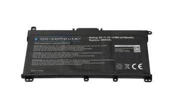 IPC-Computer batería 47Wh compatible para HP 15s-eq2000