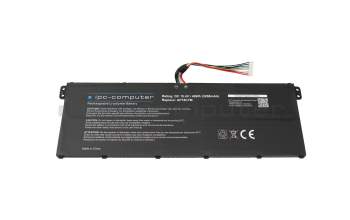 IPC-Computer batería 49Wh compatible para Acer TravelMate P2 (TMP215-54)