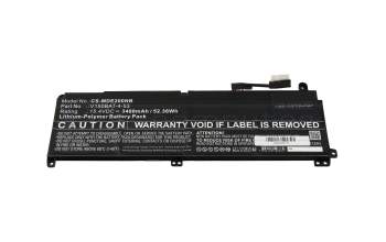 IPC-Computer batería 52,36Wh compatible para Mifcom Gaming Laptop i7-13620H (V155REDQ)