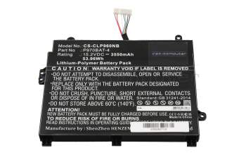 IPC-Computer batería 53,9Wh compatible para Mifcom SG7 Ultimate (P970RN) (ID: 10327)