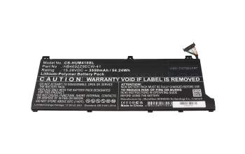 IPC-Computer batería 54,24Wh (15,28V) compatible para Huawei MateBook D 14 (2024)