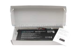 IPC-Computer batería 55Wh AC14B8K (15,2V / 3600mAh) compatible para Acer TravelMate P2 (P276-M)