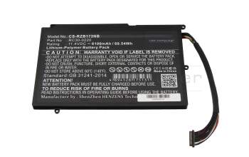 IPC-Computer batería 69,54Wh compatible para Razer Blade Pro 17 2019 (RZ09-0287x)