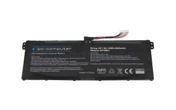 IPC-Computer batería 7,6V (Typ AP16M5J) compatible para Acer KT.00205.005 con 40Wh